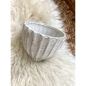 Minimalist Textured Ceramic Planter